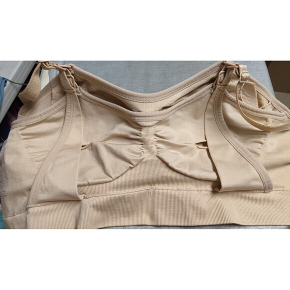 KINDERED BRAVERLY Simply Sublime Nursing Bra in Beige Size Medium - Picture 8 of 9
